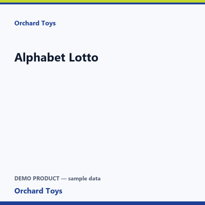 Alphabet Lotto