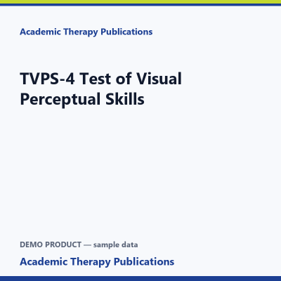 TVPS-4 Test of Visual Perceptual Skills