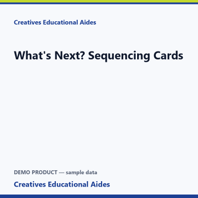 What's Next? Sequencing Cards